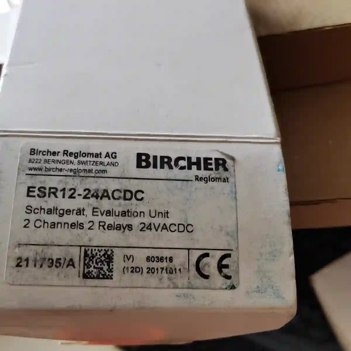 BIRCHER保策利保护器ESR12-24ACDC 21议价