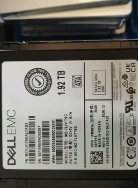 DELL 1.92T 09F9Y6 0TDNP7 0TM议价