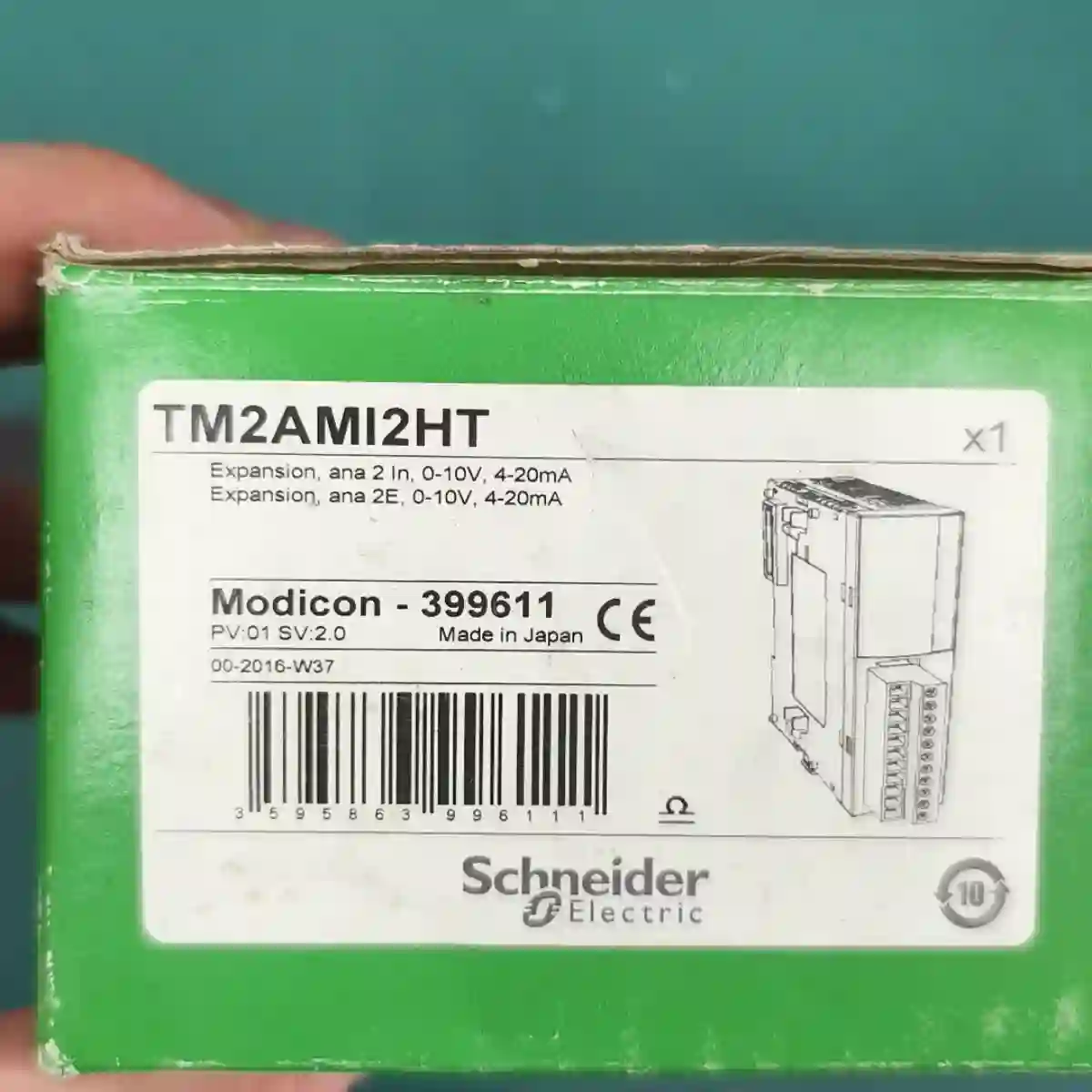 施耐德TM2AMI2HT模块，全新原装正品，日本制造。议价