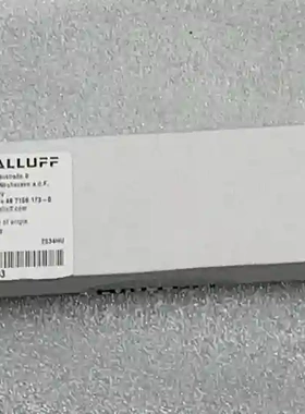 巴鲁夫BALLUFF I/O模块，型号BNI00AU，B议价