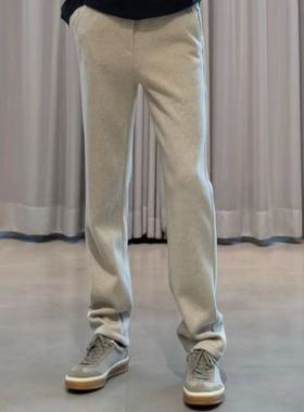 BLANDOO秋冬款新款极简老钱风直筒休闲裤男款时尚百搭9BD677