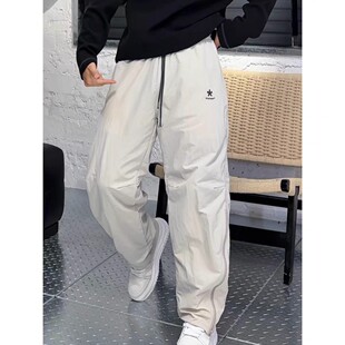 YULE语乐 保暖防风裤冬季加绒加厚工装户外休闲裤男款