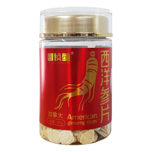 国祯堂 西洋参  50g/瓶 【产地加拿大】