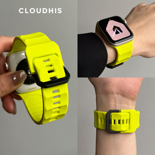适用iwatch表带新款运动硅胶表带