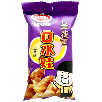 口水娃五香味办公室休闲兰花豆