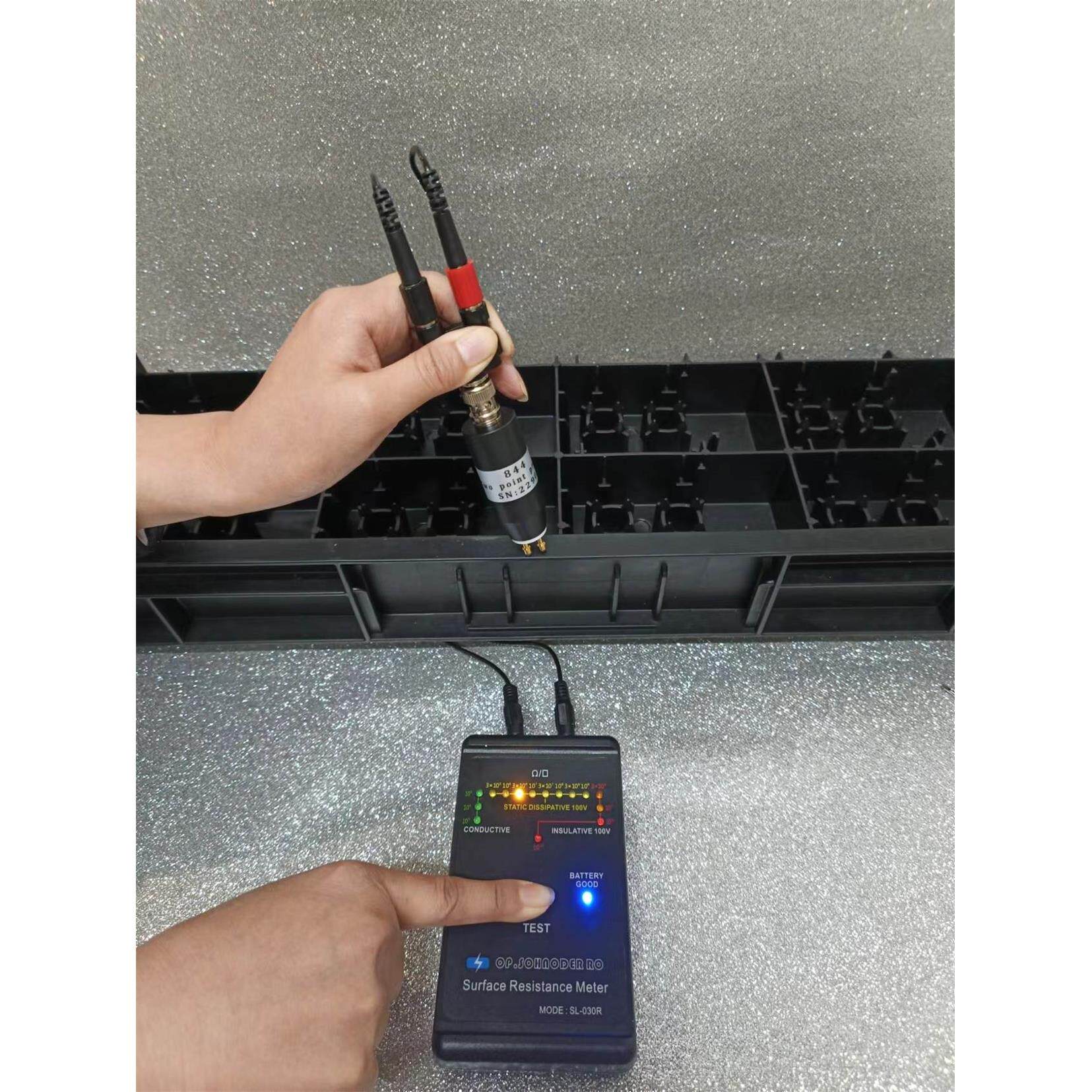 sl-030r防护服表面电阻测试仪 防静电测试仪静电阻抗仪静电测试仪