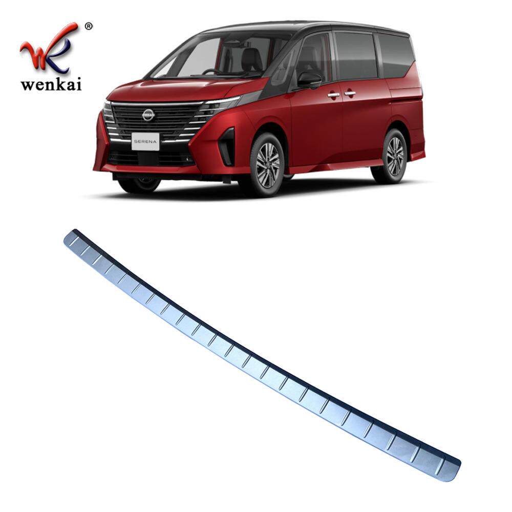 适用于日产23款Serena改装后保险杠护板压条C28专用尾箱门槛条