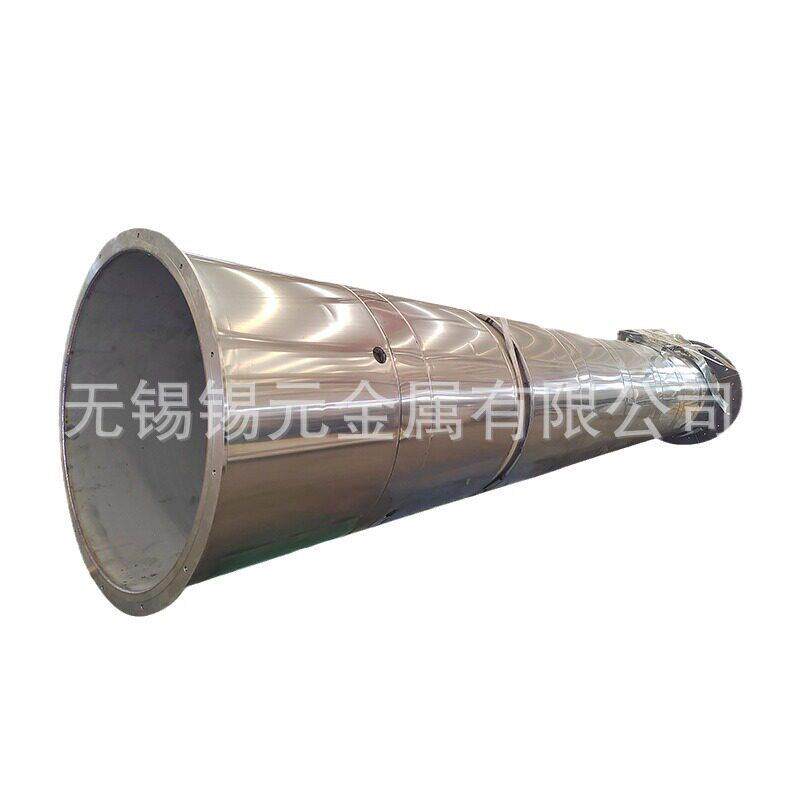 烟囱不锈钢风管双层保温耐温除尘排烟船舶管道加工焊接304