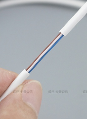 室内4芯电话线全无氧铜asdl光猫座机传真语音信号四芯电话线100米