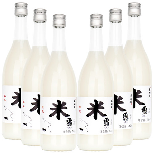 苏州老字号江南米酒桂花米露瓶装