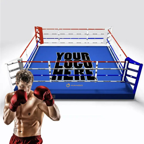 MMA职业拳击擂台厂家直销散打比赛拳击台双人综合格斗训练八角笼