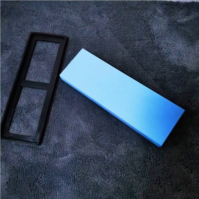 蓝刚玉磨刀石锻打刀磨石1000目油刀石快速开刃粗细精磨刀