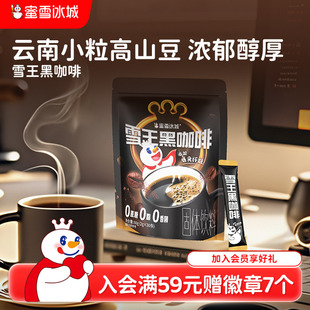 蜜雪冰城雪王黑咖啡大规格30条 顺手买一件