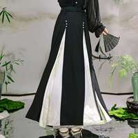 Mi Jin Hanfu Women's [Qingyu] Chinese-style embroidered top improved Sanjian skirt Daily New Chinese-style set thumbnail 4
