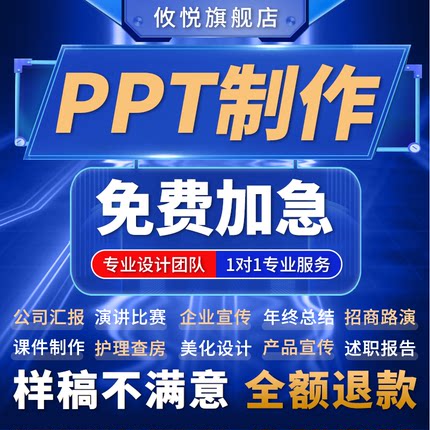 ppt制作代做定制美化修改企业宣传工作汇报演讲课件年终总结述职