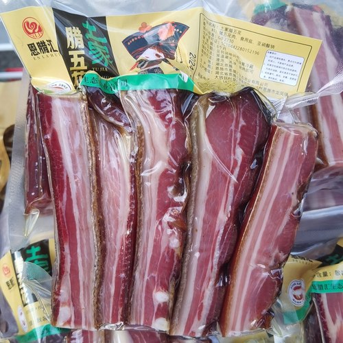 恩腊汇土家腊五花肉500g袋装