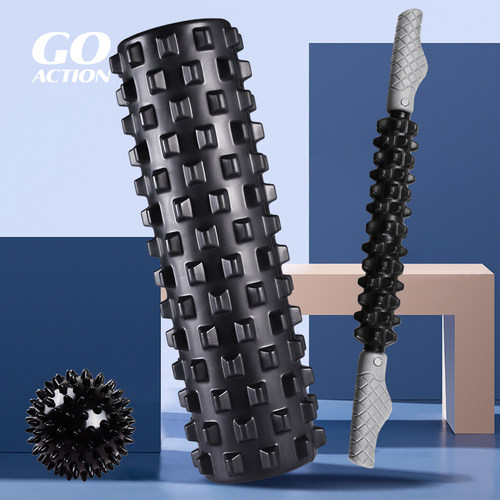 肌肉放松泡沫轴滚轴狼牙棒瘦腿