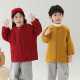 儿童拉链罩衣秋冬防水摇粒绒男孩长袖 羽绒服女宝宝幼儿园吃饭围裙