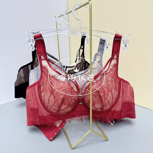 GM3-歌慕尔-大胸显小兔耳内里蚕宝宝软钢收副乳文胸内衣-8512S