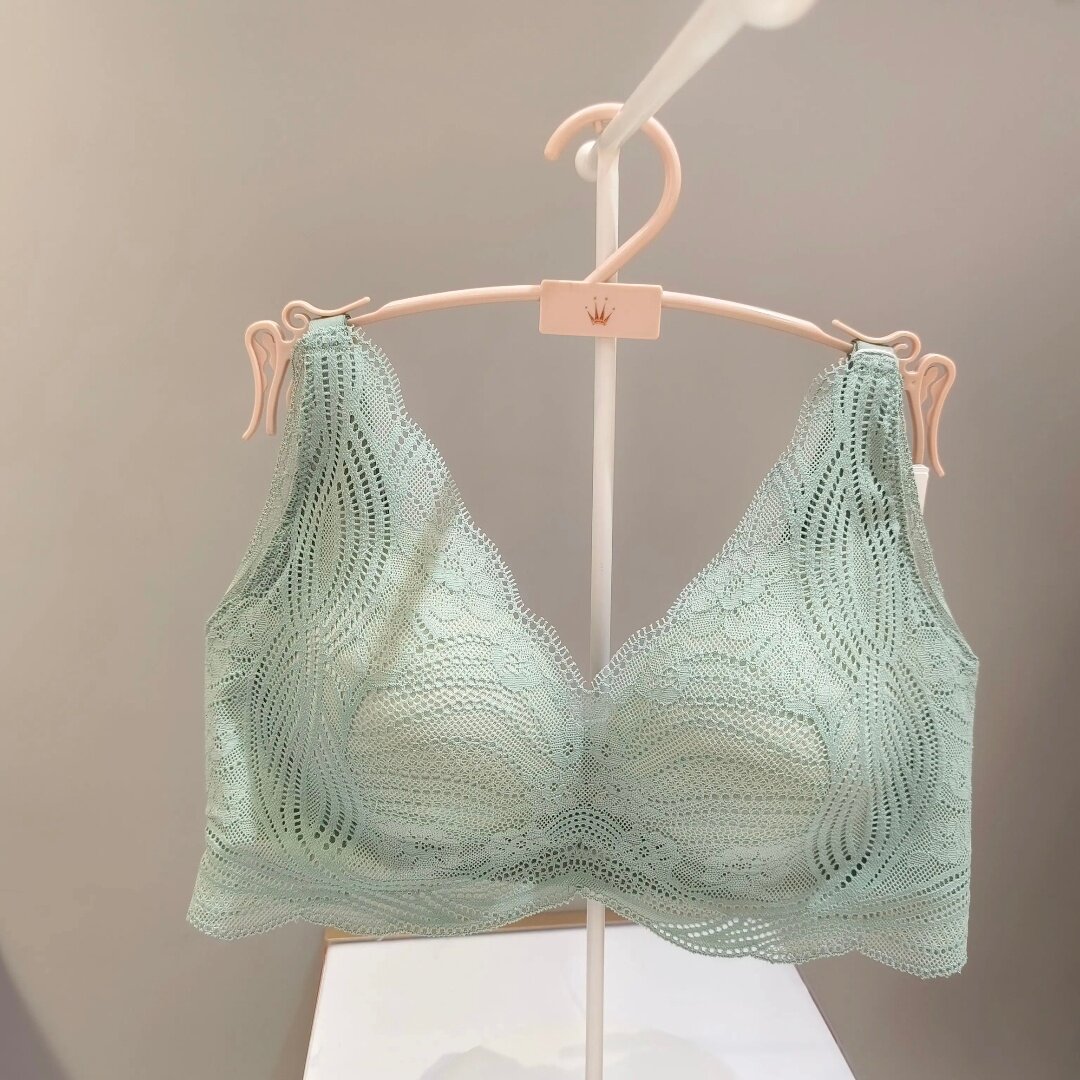 D78-黛-智能贴合轻塑蕾丝无钢圈舒适内衣文胸-11R1945