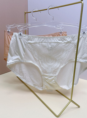 GM8-蚕宝宝裆部高腰蕾丝女士内裤-8305K