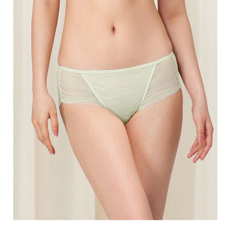 D3-黛-16R8937&11R1952同款蕾丝中高腰女士内裤-87R2410