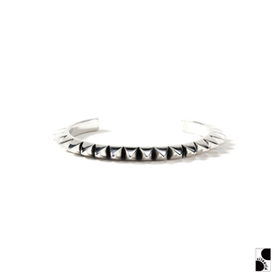 =silvarie=FANTASTIC MAN 三角锥细款手镯 小众百搭925纯银饰品