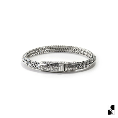 GEROCHRISTO手工编织纯银手链