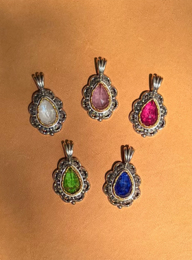 GEROCHRISTO希腊复古宝石吊坠