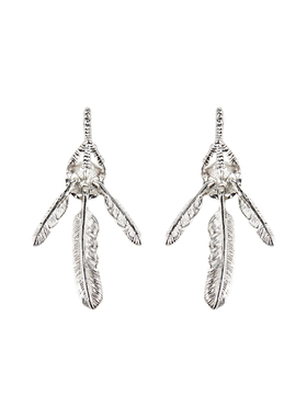 GODSUNS三点吊鹰爪羽毛吊坠