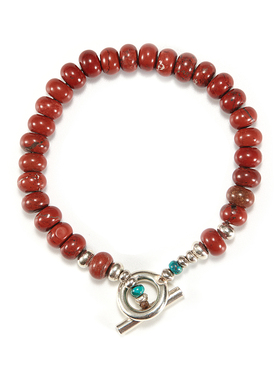 SUNKU39日本红碧玉手串手链男女