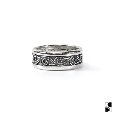 GEROCHRISTO复古纹路古典感戒指