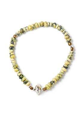 =silvarie=SUNKU39 日本制黄色松石 复古美式民族风日潮手串手链