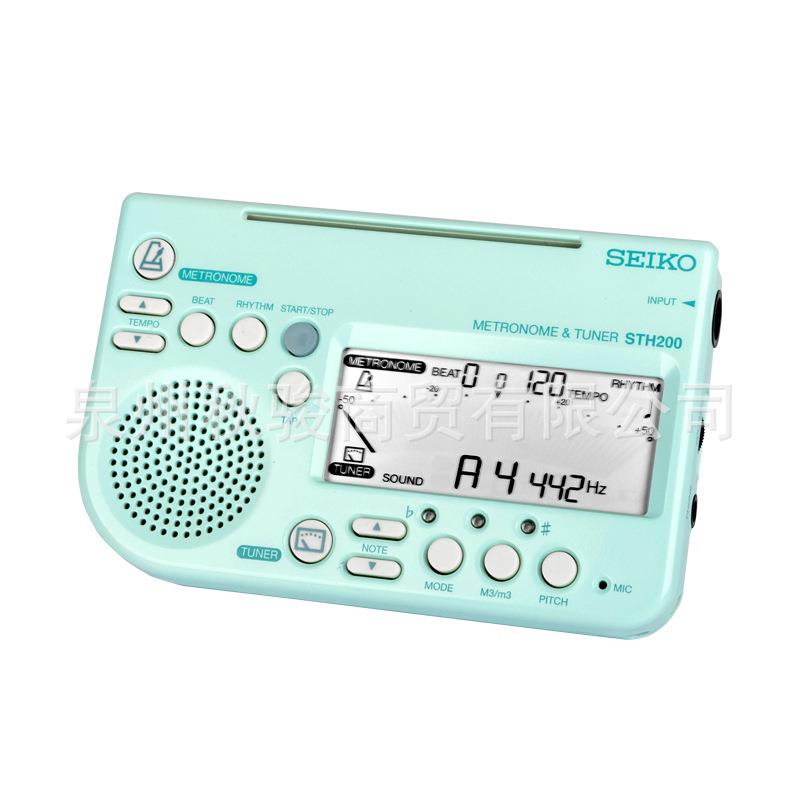 日本SEIKOSTH200电子节拍器调音器校音器吉他小提琴管乐专用