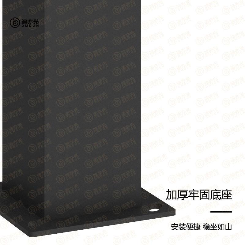 新中式庭院灯户外不锈钢杆落地草坪公园别墅LED景观灯节能光源