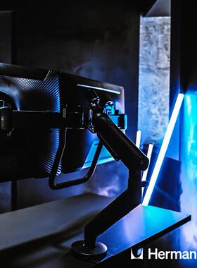 [现货]Herman Miller赫曼米勒Ollin电脑显示器支架笔记本双用托盘