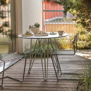 Tech系列桌子庭院户外桌北欧风简约轻奢 High String Grythyttan