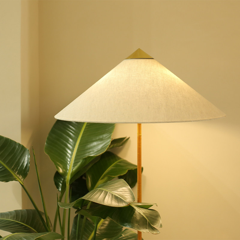 【现货】丹麦国宝级 Gubi 9602 Floor Lamp 卧室藤编中国风立灯