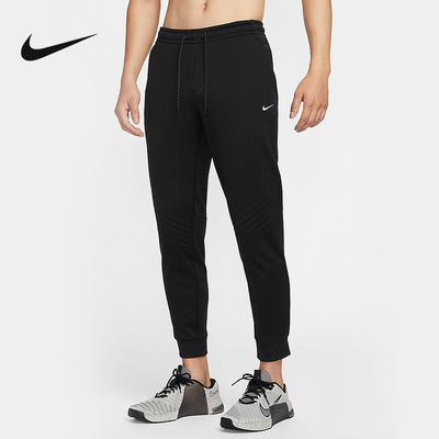 耐克男子运动裤THRMA休闲针织长裤秋冬百搭束脚卫裤FZ1110-010