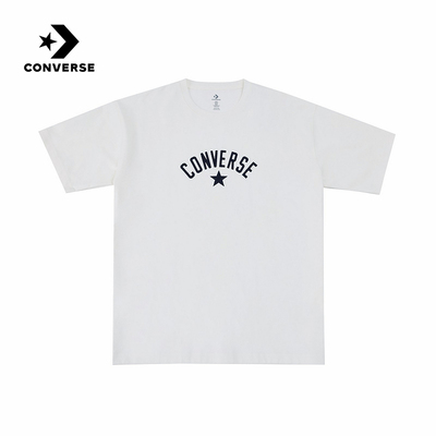 Converse匡威2026夏季情侣款运动休闲百搭圆领短袖T恤 UCJ687-W2Y