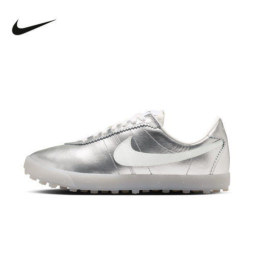 NIKE耐克女鞋Leather复古美式经典橄榄球鞋低帮运动鞋IR7601-010