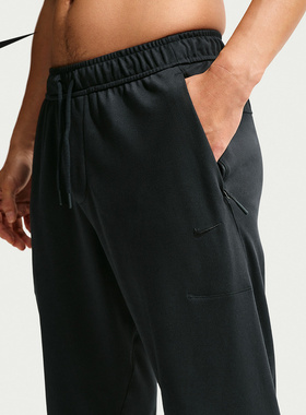 NIKE耐克男裤2026春新款刺绣小标跑步透气针织运动长裤II1307-010