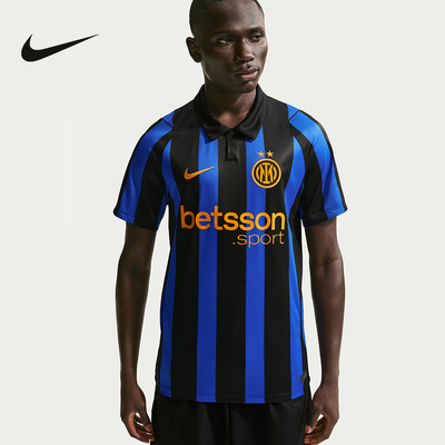 NIKE耐克2026/27赛季国际米兰男子速干足球运动球衣 II1889-409