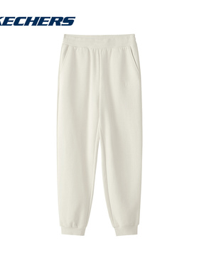 SKECHERS斯凯奇2025冬女舒适休闲运动耐穿针织长裤 L424W208-0046