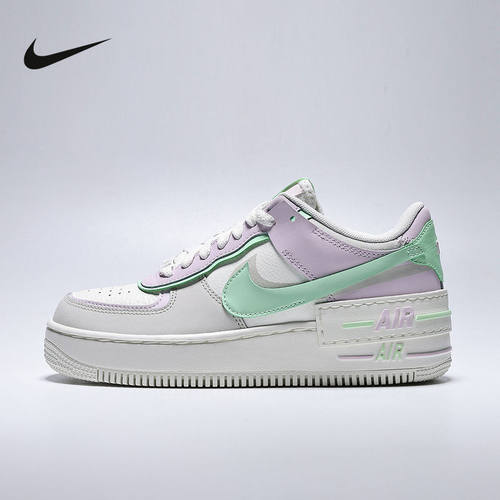 NIKE耐克女鞋新款空军一号AIR FORCE 1经典运动鞋板鞋 DZ1847-116