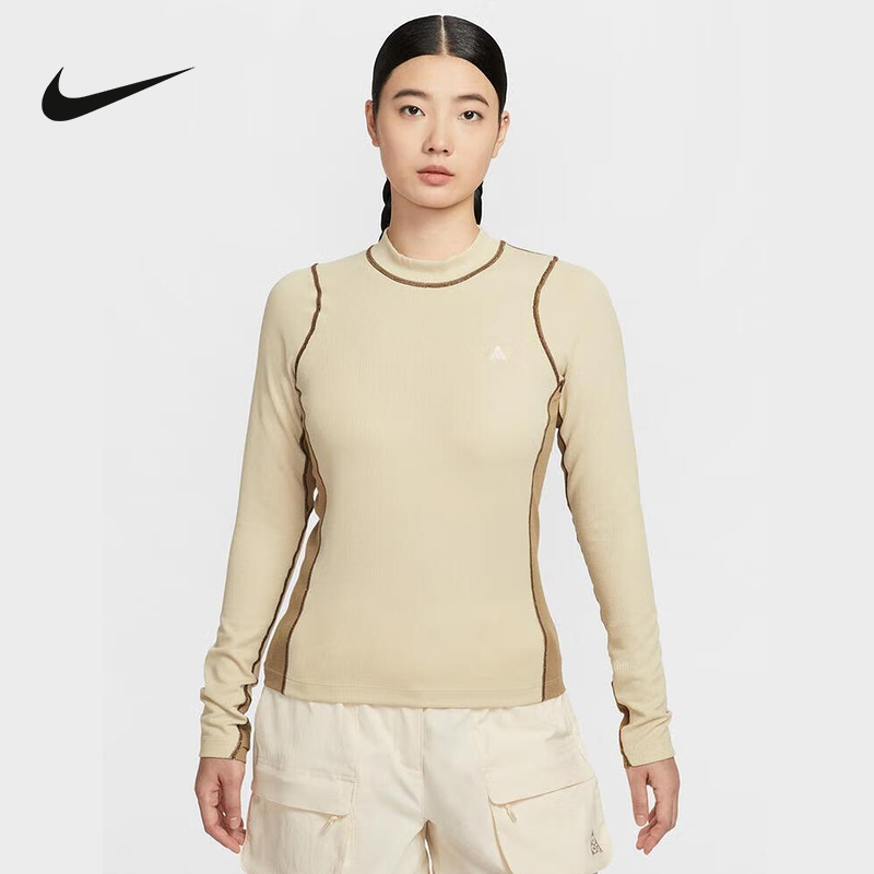 耐克Nike ACG女子长袖上衣户外训练紧身打底衫运动T恤HV1103-229
