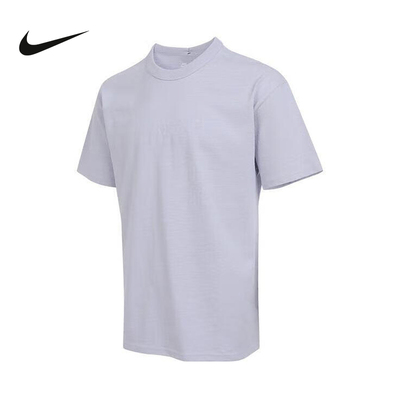 Nike耐克男短袖夏新款休闲透气刺绣印花小Logo运动T恤HQ9239-057