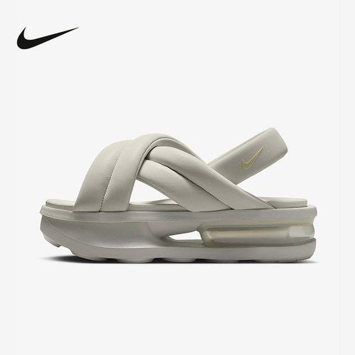 Nike耐克厚底拖鞋女夏季AIR MAX气垫增高轻便运动凉鞋FJ5929-001