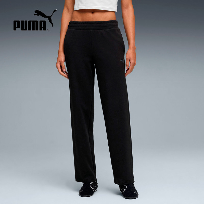 彪马2026春女针织长裤 694094-01,运动服/休闲服装,运动长裤,淘宝优惠券,粉丝福利购,淘宝优惠卷