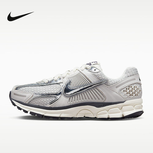 NIKE耐克女鞋银灰色迈柔Vomero 5复古跑步鞋网面运动鞋FD0884-025